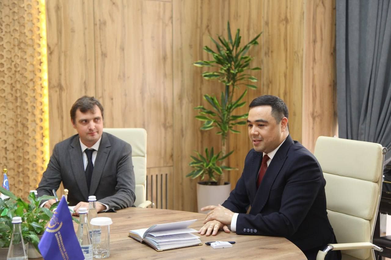 Rector Kamoliddin Turdimuratovich Urinbayev met with Staroselskaya Irina Aleksandrovna, the head of the representative office of "Rosotrudnichestvo" in Uzbekistan.