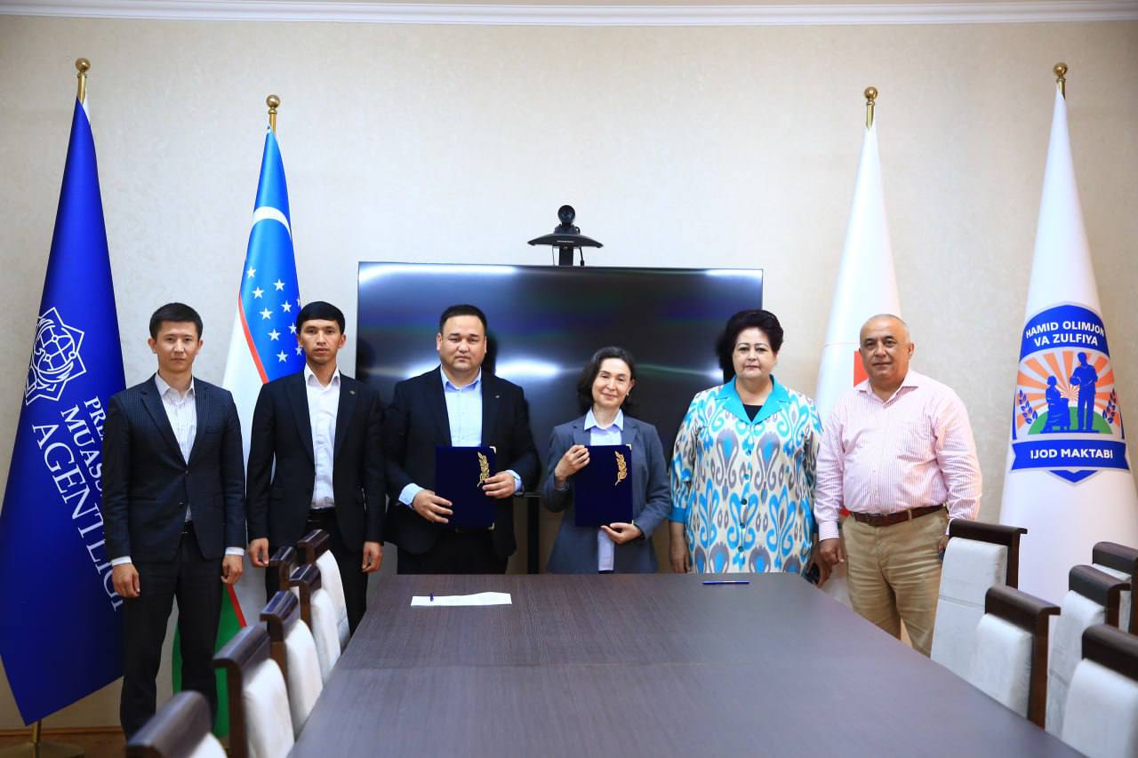 A memorandum of cooperation was signed between the State Conservatory of Uzbekistan and the creative school named after Hamid Olimjon and Zulfia.